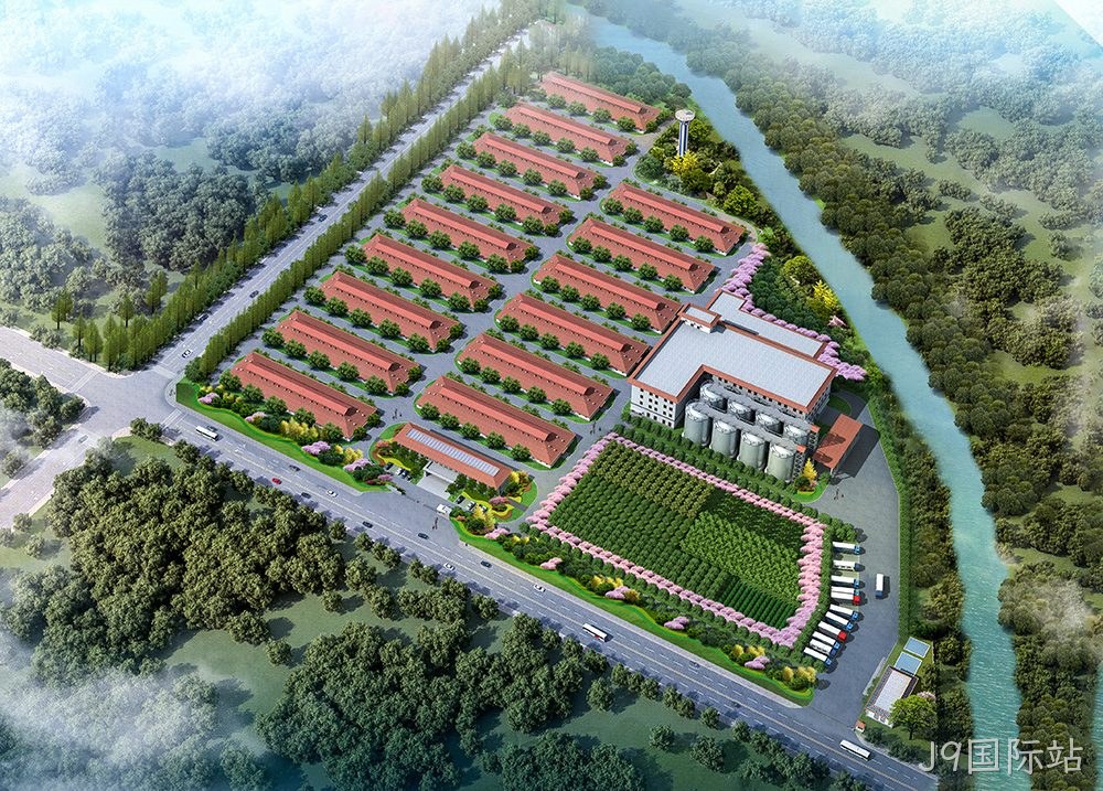 陕西J9国际站生物科技园效果图